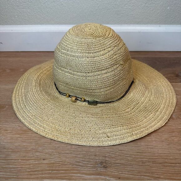 O’Neill 100% Paper Straw Boho Summer Packable Hat - Picture 3 of 10
